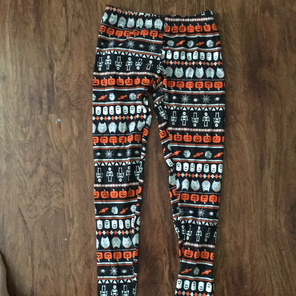 Halloween print leggings